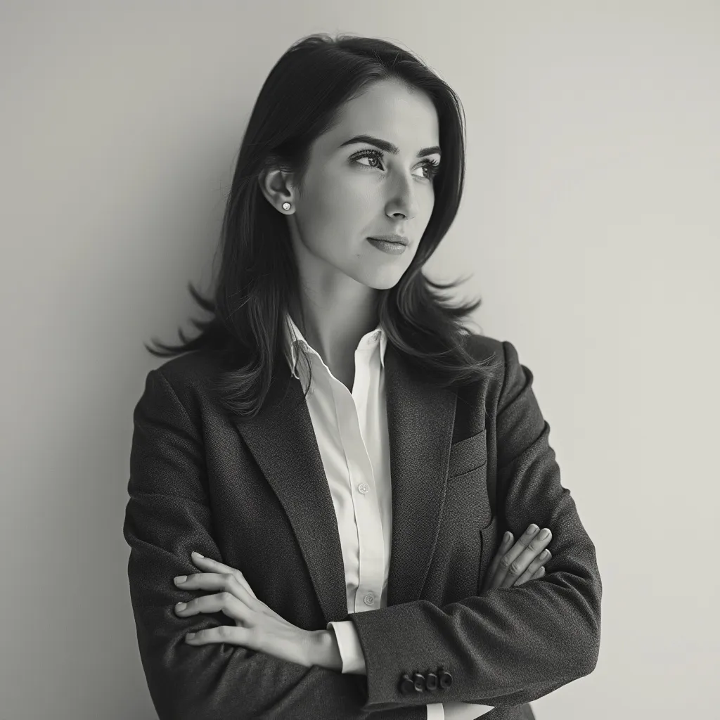 Retrato de Sofia Álvarez, Analista Financiera Senior